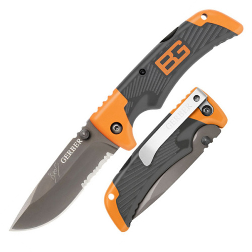 Нож Gerber Bear Grylls Scout, серрейторное, блистер, (1013958), 31-000754 фото 6